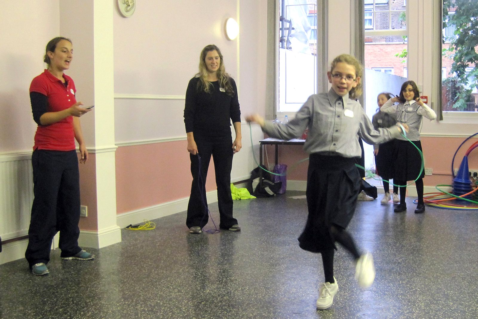 `phtsio putting girls through their paces